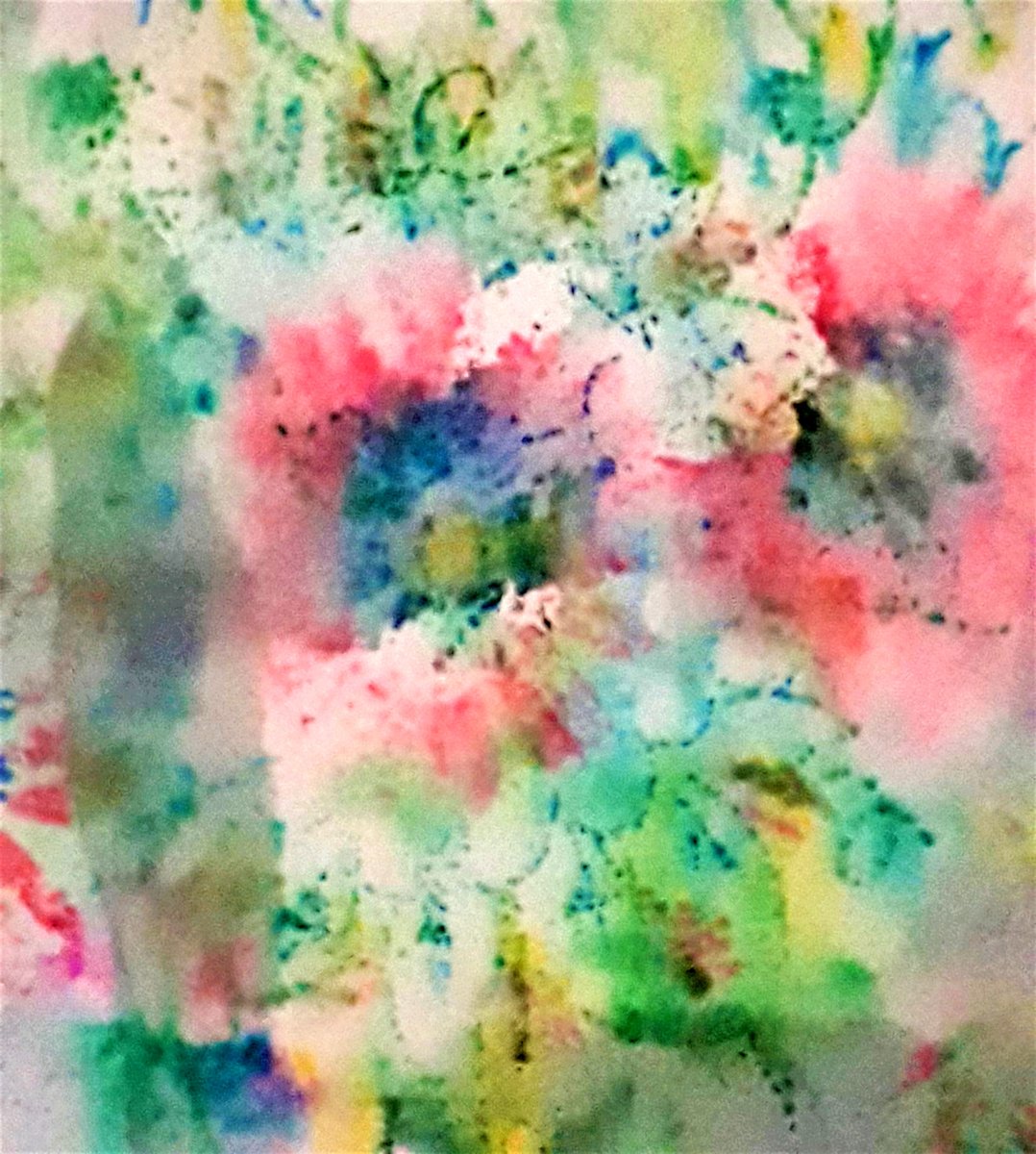 Abstract Painting with felt-tip pens – Who knew?! We love this technique and its easy to make at home with basic craft supplies too! Learn how in this week’s activity: ragm.co.uk/artforall #artforall #Expressart @BennPartnershipCentre