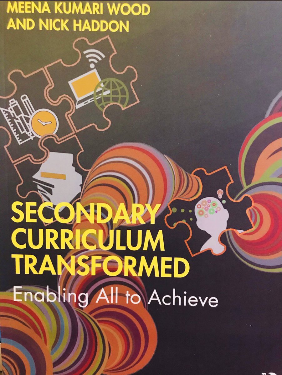 Privileged to join the launch of this brilliant book tonight. Powerful introductions from Meena and Nick on exactly why we need to transform the secondary curriculum with 40% leaving school in England without decent qualifications #transformingcurriculum