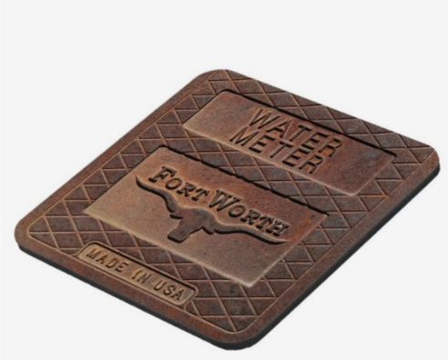 Out at the street, in your valve box, is your meter.