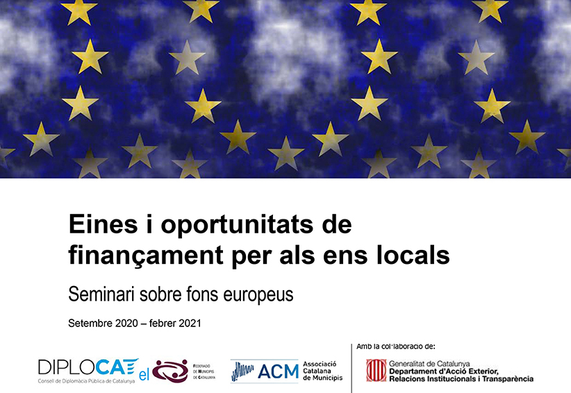 FMCmunicipis's tweet photo. Cloenda del Seminari sobre fons europeus: eines i oportunitats de finançament per als ens locals. On l'FMC, l'ACM i el DIPLOCAT, han ofert un seminari telemàtic específic per als governs locals, centrat en les oportunitats dels #FonsUECAT https://t.co/3rpoMgrQn4 #municipis https://t.co/Glrs0v4Oyj