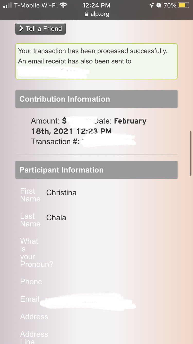 Good idea and Happy birthday Audre Lorde! I just donated to    