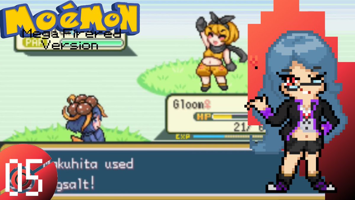 AugustLilac (Lil Flamie) on X: Fat Moemon - Moemon Mega Firered Pt 05    / X