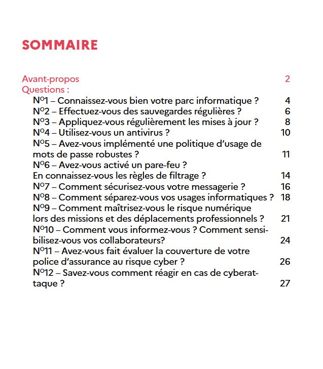ANSSI_FR's tweet image. Vol de données, #Rançongiciel, atteinte à l’image ou sabotage... autant des menaces qui touchent aussi les #TPE #PME. L’application de bonnes pratiques permet de réduire le risque. 
A retrouver dans le guide pour la #Cybersécucrité des TPE/PME📣 ssi.gouv.fr/guide/la-cyber…