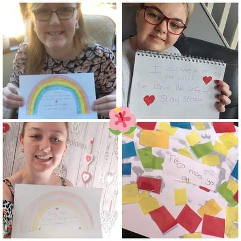 #ThumbsUpForEarlyYears post to our families through the first lockdown!