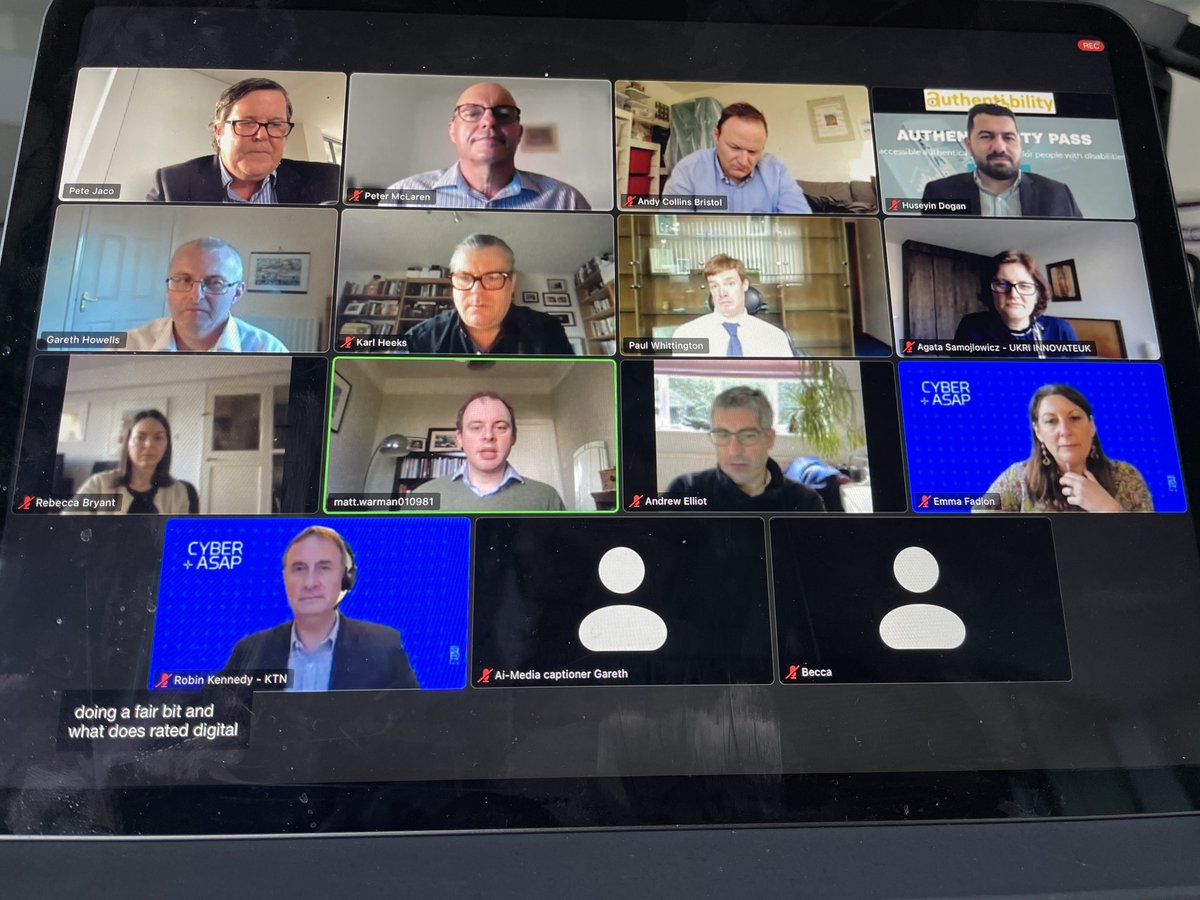 billatnapier's tweet image. Our @memcrypt team - and three other great Cybersecurity spin-outs - meeting @mattwarman, Minister for Digital Infrastructure, today as part of @innovateuk @CyberASAP #cyberasap ... thank you to the @CyberASAP  team for their amazing support over the last two rounds.