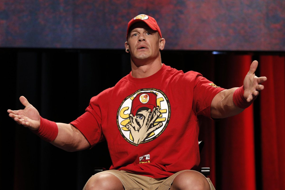 It's  @JohnCena as Frogs.A thread.