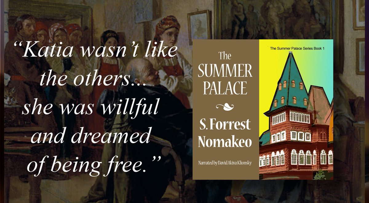 In this week's archive on AudiobookBoom mailchi.mp/audiobookboom/… #readandreview #writerslift #writingcommunity #audiobooks  'The Summer Palace by s. forrest nomakeo.