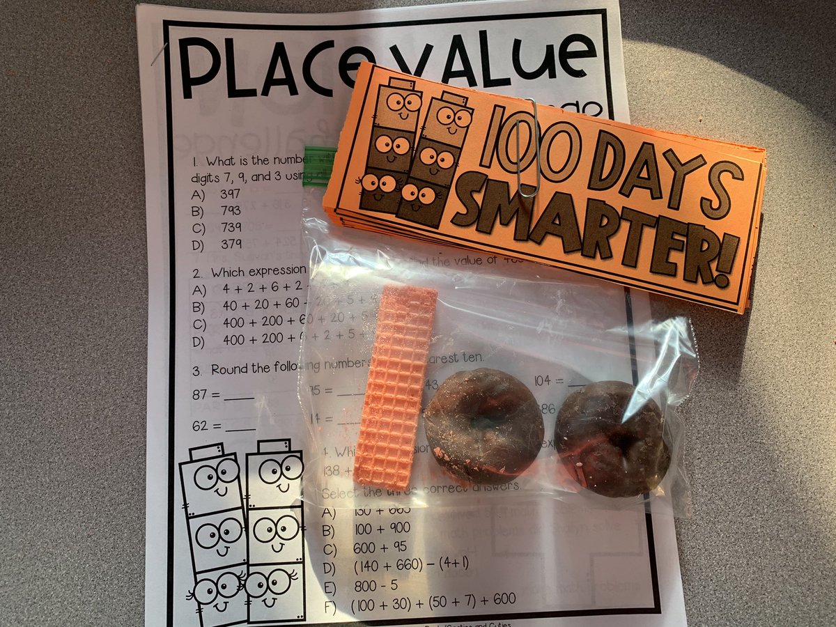 Unlock the 100th Day of School Challenge! Reviewing what we have learned the past 100 days! #isdstrong #3TEPride