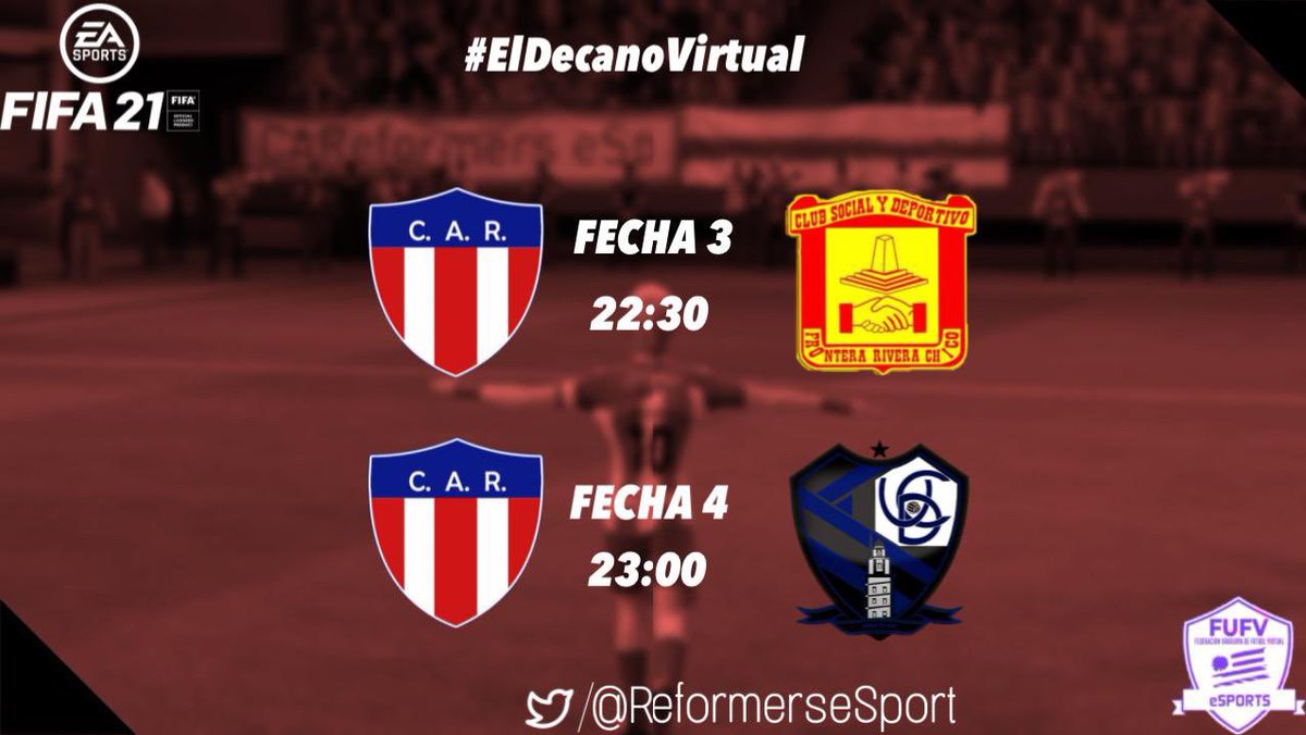 ReformerseSport's tweet photo. Nueva doble fecha para el decano que busca revertir la situación y repuntar en la tabla. https://t.co/fXeK2THIKA
