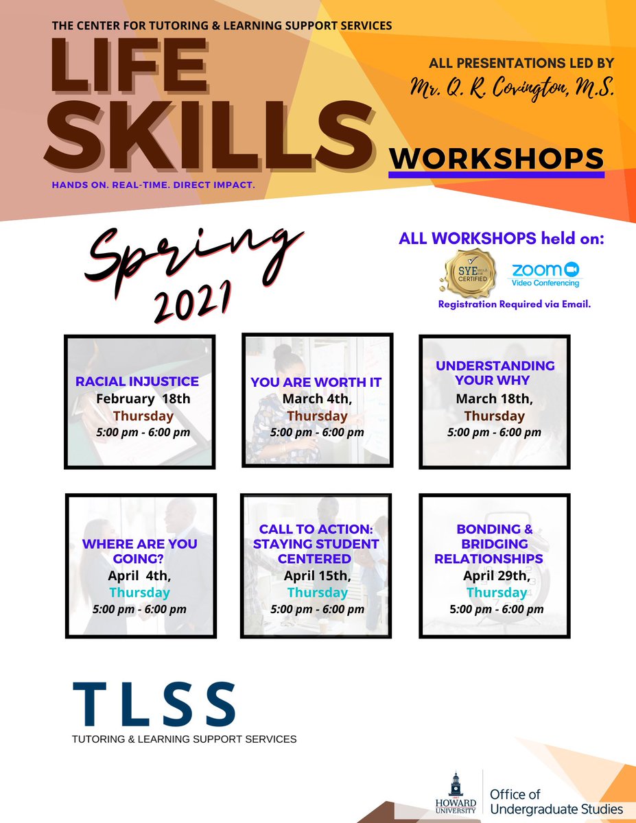 HU_OUS's tweet photo. Today at 5pm we will be having our first Life Skills Workshop and the topic will be Racial Injustice! You do not want to miss it! The session will be led by Mr. Covington via Zoom. 

Meeting ID: 397 988 8146
Passcode: 50748173

We hope to see you there!
#HU21 #HU22 #HU23 #HU24 https://t.co/h6lDLJtZub