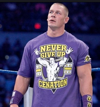 It's  @JohnCena as Frogs.A thread.