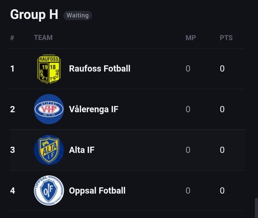 Dagens kamper er som følger:

18:00: Alta - Raufoss
19:00: Vålerenga - Alta
20:00: Alta - Oppsal

Michael Helander og Marco Paulsen som skal ut i ilden for Alta IF! 💛💙

Følg med live: twitch.tv/efotball_norge
