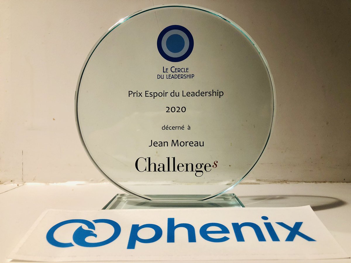 Un grand merci au Cercle du #Leadership <a href="/LECDL/">Cercle du Leadership</a> et à <a href="/Challenges/">Challenges</a> pour cette belle récompense qui vient saluer tout le travail et l’engagement de l’équipe <a href="/phenixfr/">Phenix</a> depuis 6 ans déjà !
Continuons à montrer qu’une autre voie est possible, et bâtissons un monde sans #gaspillage ! 🌱