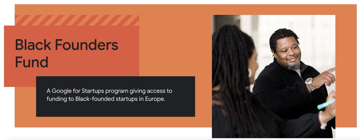 mmeentrepreneur's tweet image. Black founded startups in Europe - you can now apply for up to $100,000 💰 in equity free funding from Google to take your business to the next level.  Applications are OPEN until March 19th 🔥  campus.co/europe/black-f…