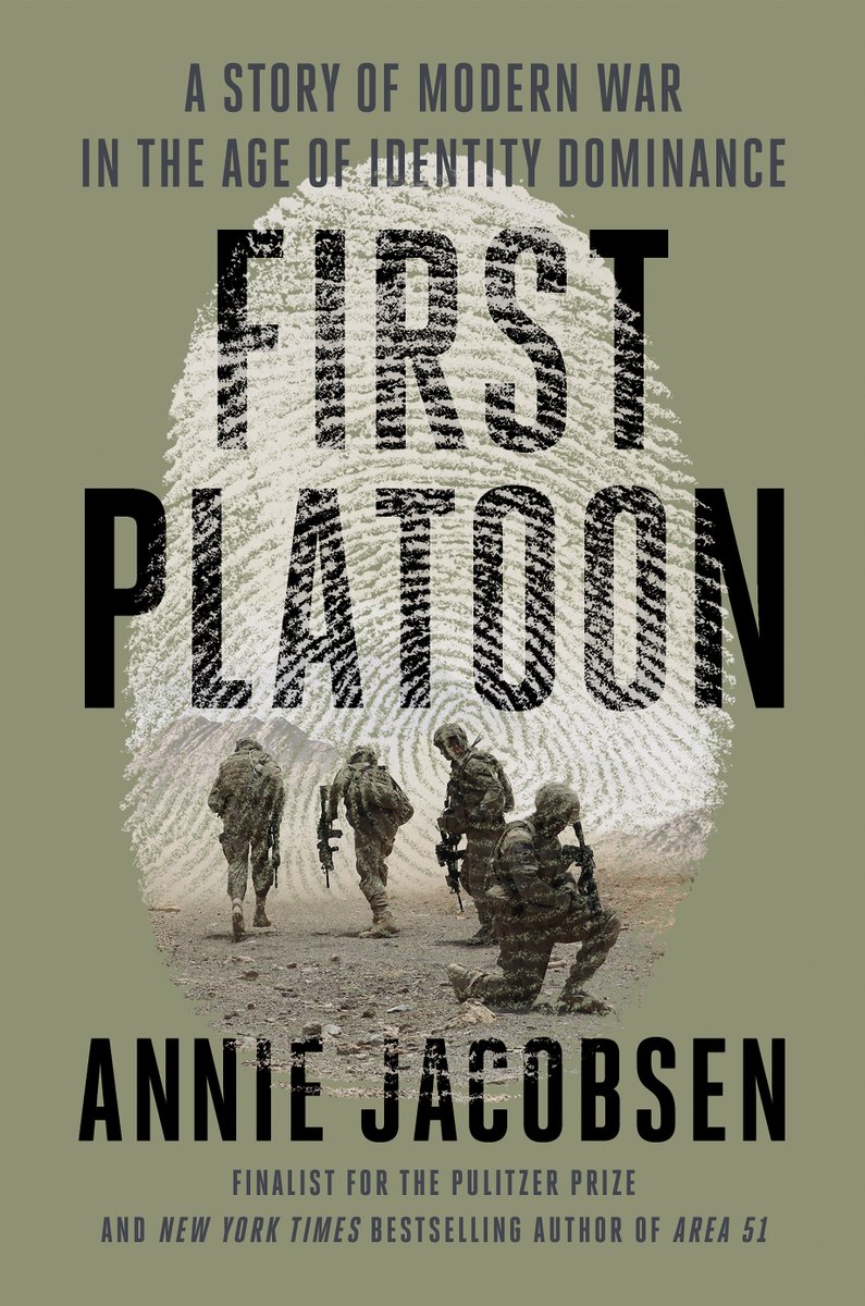 DuttonBooks's tweet photo. Join @AnnieJacobsen, author of FIRST PLATOON, for her virtual discussion today w/ @Malaprops. RSVP and tune in at 6 PM EST to hear her speak to this shocking story of modern warfare. https://t.co/NanHux5bGh #firstplatoon https://t.co/WSrGTBDRf4