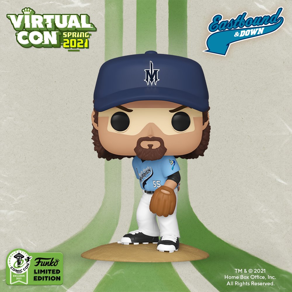 Funko Virtual Con Spring 2021: Pop! Television: Eastbound & Down - Kenny Powers  #FunkoECCC #ECCC #FunkoVirtualCon #Funko #FunkoPop #Eastboundanddown