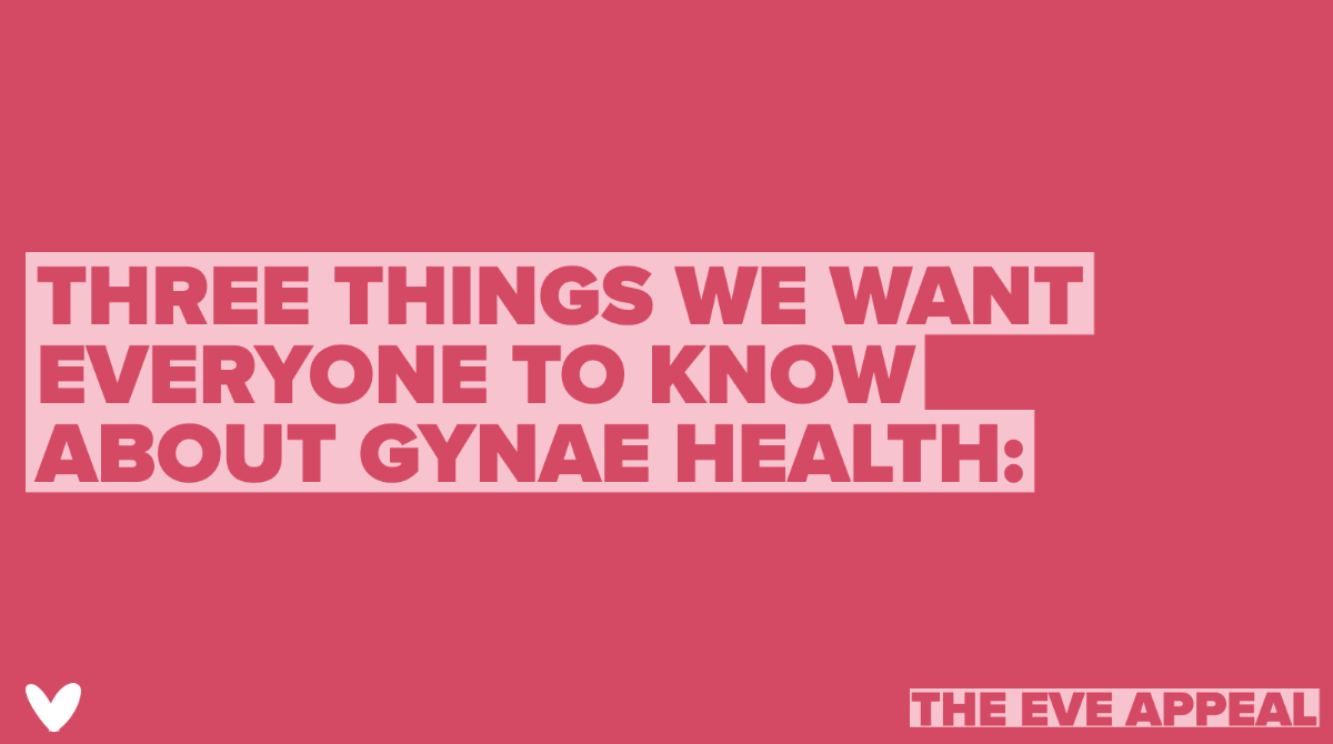  There are THREE things we want EVERYONE to know about gynae health A thread.
