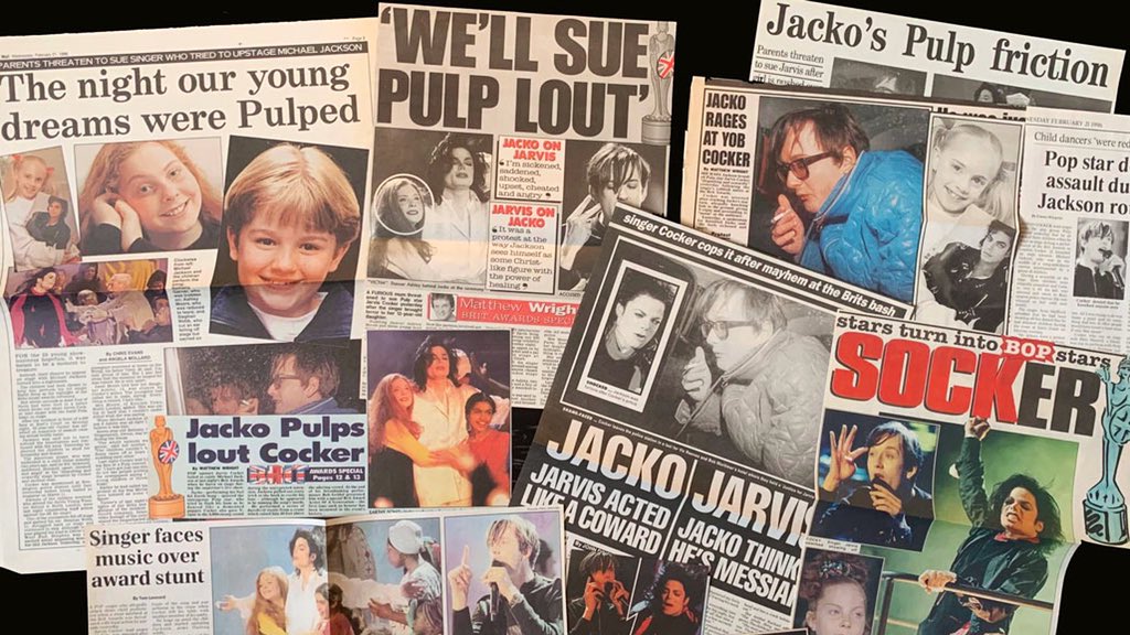 “Brit Faced!”: a thread about Jarvis Cocker, Michael Jackson and the media frenzy that followed the 1996 Brit Awards. 1/31