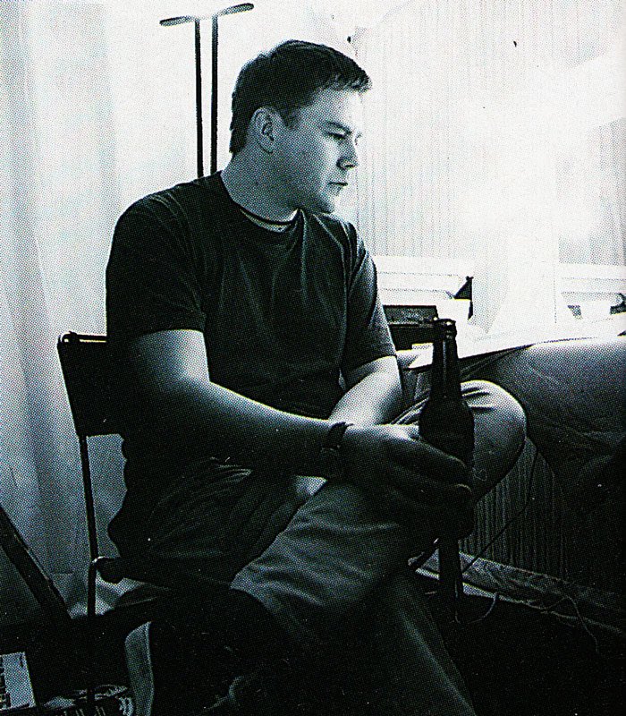 Rehearsals for the Monday night awards ceremony began on this day 25 years ago. Photographer  @chrisfloyduk captured the calm before the storm. Here’s  @therealnickbank doing some backstage contemplation and Russell Senior looking suitably hard-line. 2/31