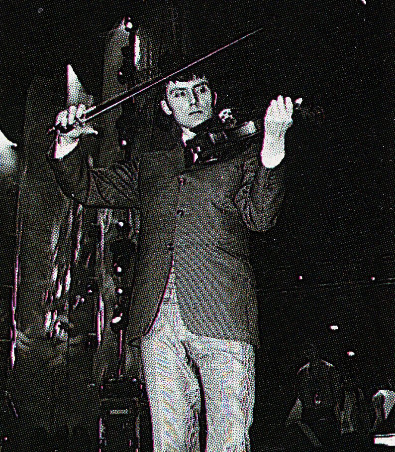 Rehearsals for the Monday night awards ceremony began on this day 25 years ago. Photographer  @chrisfloyduk captured the calm before the storm. Here’s  @therealnickbank doing some backstage contemplation and Russell Senior looking suitably hard-line. 2/31