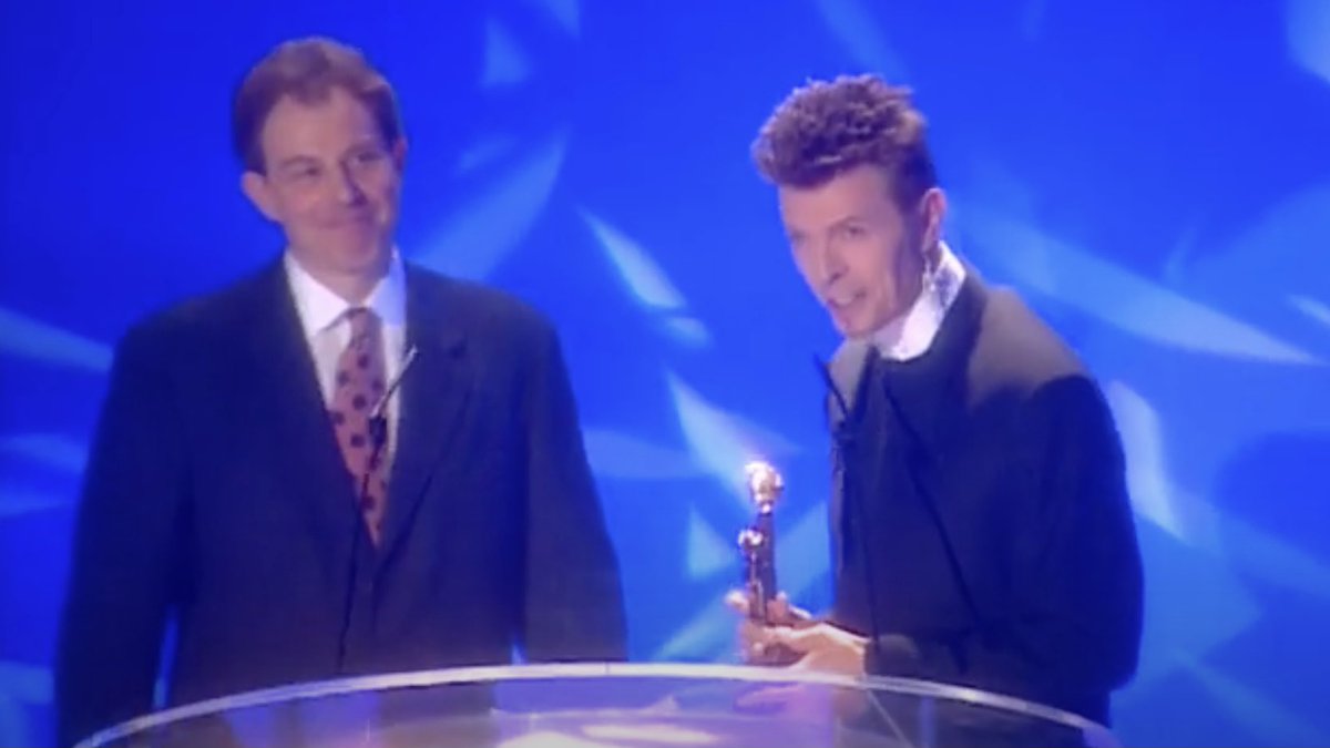 Last year Jarvis told the New York Times that David Bowie played a pivotal role in the footage being made public:“Bowie was getting a lifetime achievement award, and he had his own camera crew there. After two or three days they released the footage.” 20/31