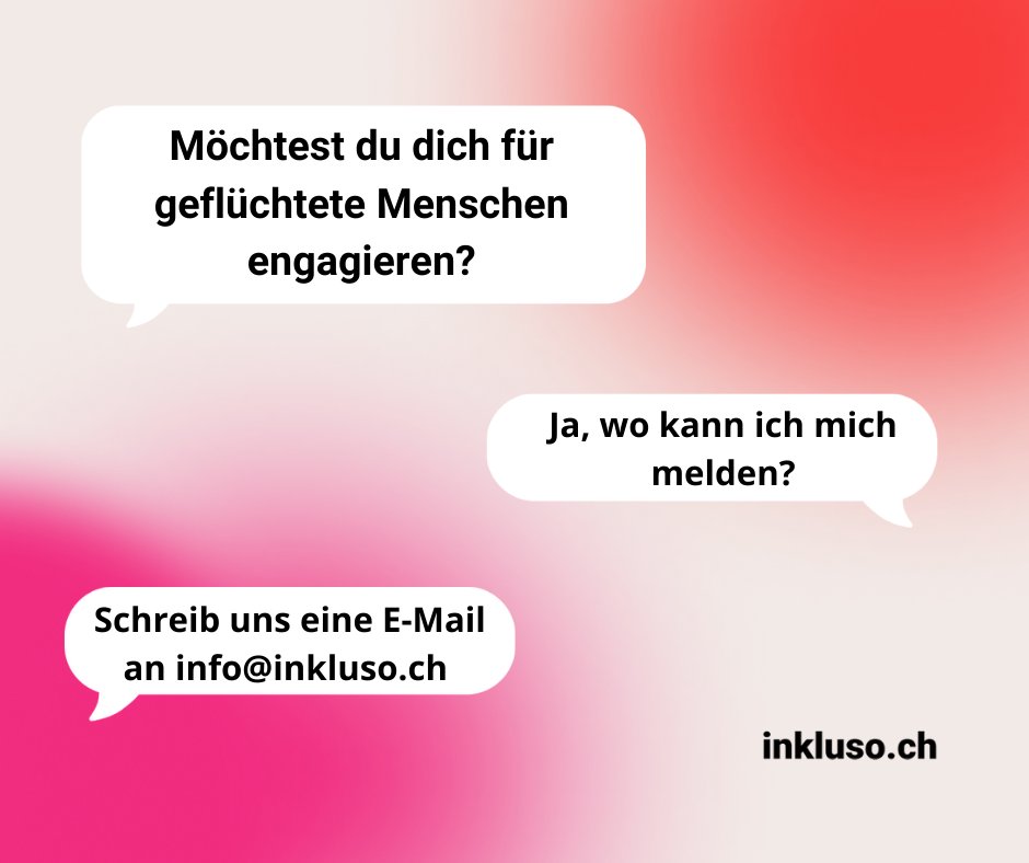 DEIN BEITRAG

Wir haben viele verschiedene Aufgaben, welche für den Aufbau und die Bekanntmachung unserer Plattform inkluso.ch noch anfallen und freuen uns über freiwillige Hilfe!
Melde dich!
 
#inkluso  #switzerland   #onlineplatform