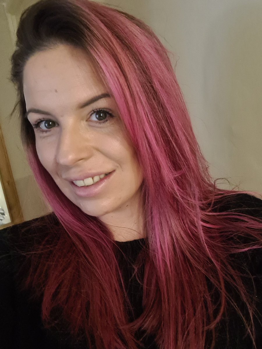 After a tough nightshift, pink hair was needed today 😍 #LockdownHair <a href="/BLEACHLONDON/">bleachlondon</a>