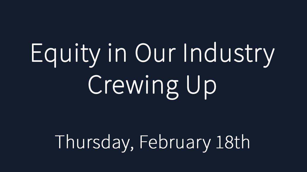 Producers Guild of America (@producersguild) on Twitter photo If you're interested in promoting equity in our industry, this is the panel to attend.  
TODAY at 5 pm (PST) / 8 pm (EST) 
REGISTRATION LINK: zoom.us/webinar/regist… If you're interested in promoting equity in our industry, this is the panel to attend.  
TODAY at 5 pm (PST) / 8 pm (EST) 
REGISTRATION LINK: zoom.us/webinar/regist…