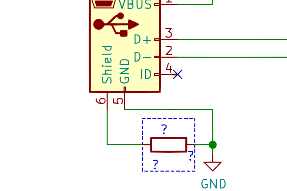 question: you have a USB connector on your project. how do you connect the shield? justify your answer, reply to the thread. (click this thread for the poll)
