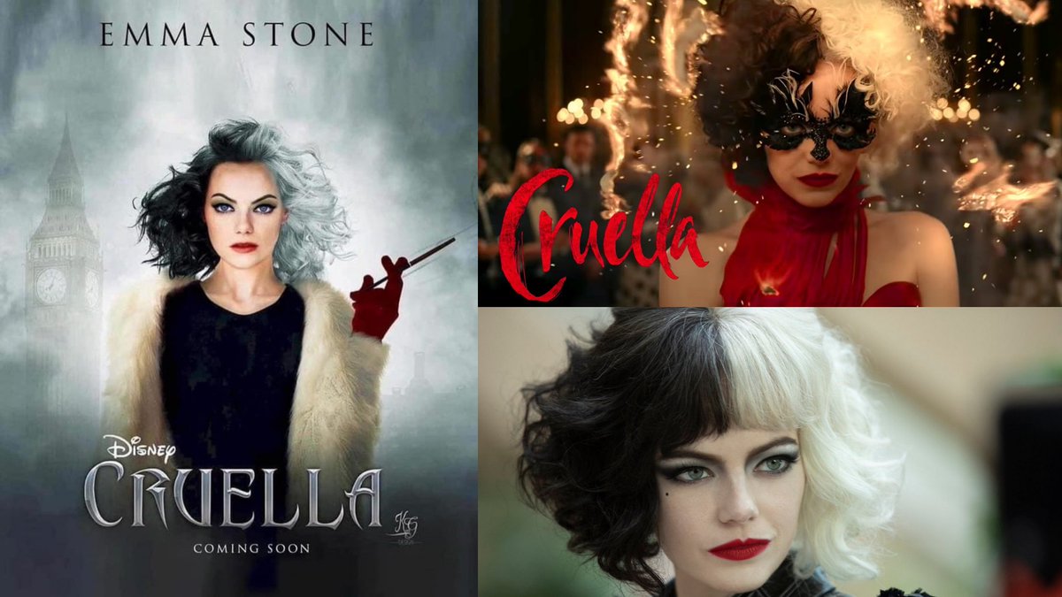 Emma Stone será a nova “Cruella”: Confira o trailer: bit.ly/2NBYCpZ #cruella #emmastone #disney #DisneyPlus #trailer @DisneyPlusBR