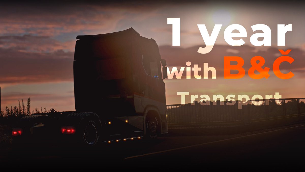 CraftMAN_CZ's tweet image. Exactly one year ago on this day, I joined the company B&amp;amp;Č Transport. At first, I didn&apos;t think I&apos;d be in this company this long, but it&apos;s been a year. #BCFamily ❤️