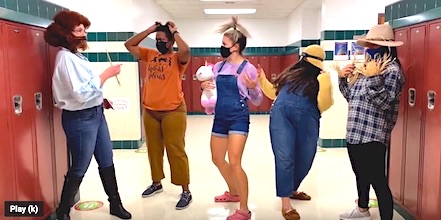 middleweb's tweet photo. NEW: Everybody Dance Now! More Spirit Challenges. #mschat #middleschool @AMLE @NAESP #edchat #JoyfulLeaders #educoach 

Need cheering up? The crew at Kreps MS have been busy working to keep school spirit alive during this year's remote learning. Video!

https://t.co/D8UOwLMzBD https://t.co/aMgVaRGqvy