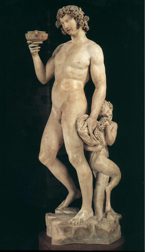 He was a committed Roman Catholic, which was at odds with his sexuality & which I think caused him great anxiety. He sublimated his emotion in his art (as far as we know) & created a series of astonishingly sensual male nudes, especially in drawings. Male Nudes (1500s)