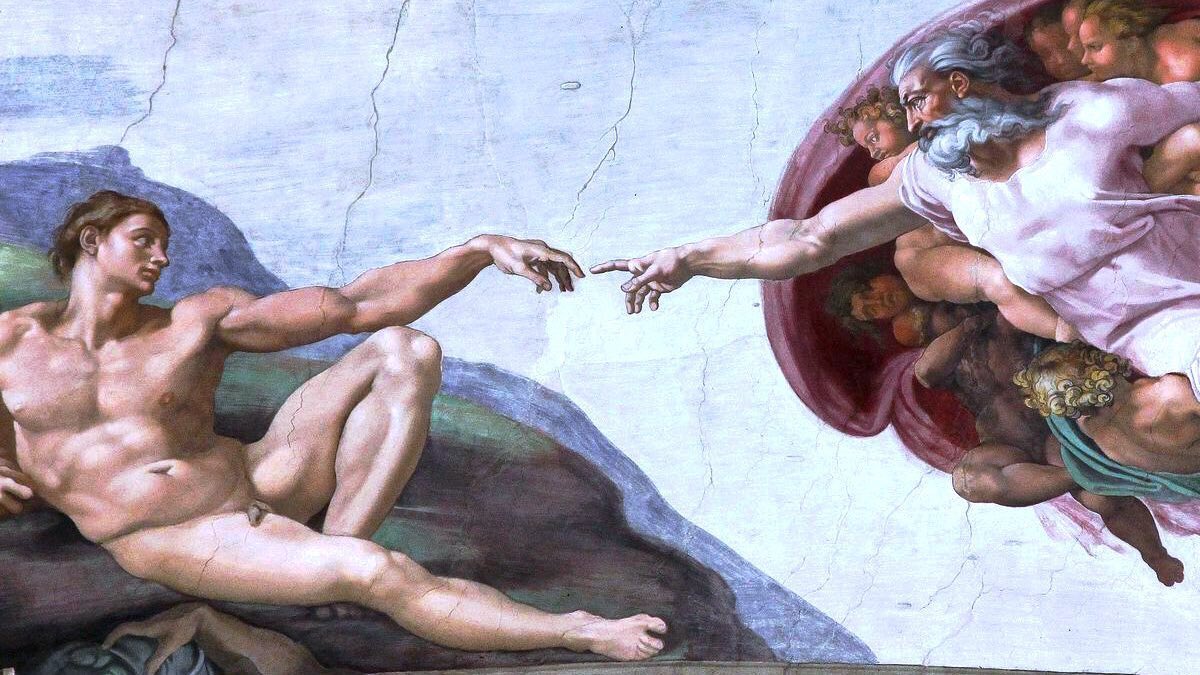 He painted the ceiling of the Sistine Chapel in the Vatican (1508-12). The image at the centre of the work, The Creation of Adam, is one of the most famed in art history. The impact of the work when first seen in real life is astonishing & vertigo inducing!