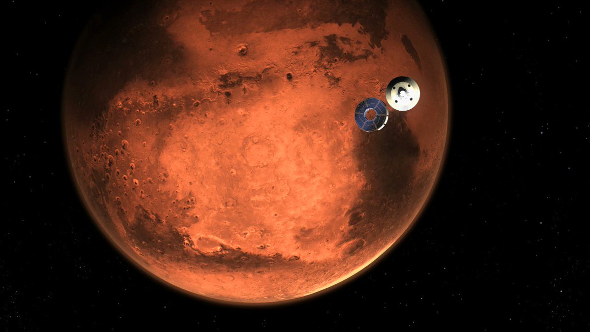 moneycontrolcom's tweet photo. Red Planet, say Hello to The Rover. 

@NASA's Mars 2020 Perseverance Mission | Rover all set to land!

See more at https://t.co/BTNgmT7CDg

#JetPropulsionLaboratory #JezeroCrater #PerseveranceMission #MarsMission #MarsRover #NASA #RedPlanet https://t.co/BPYqn6sS5C