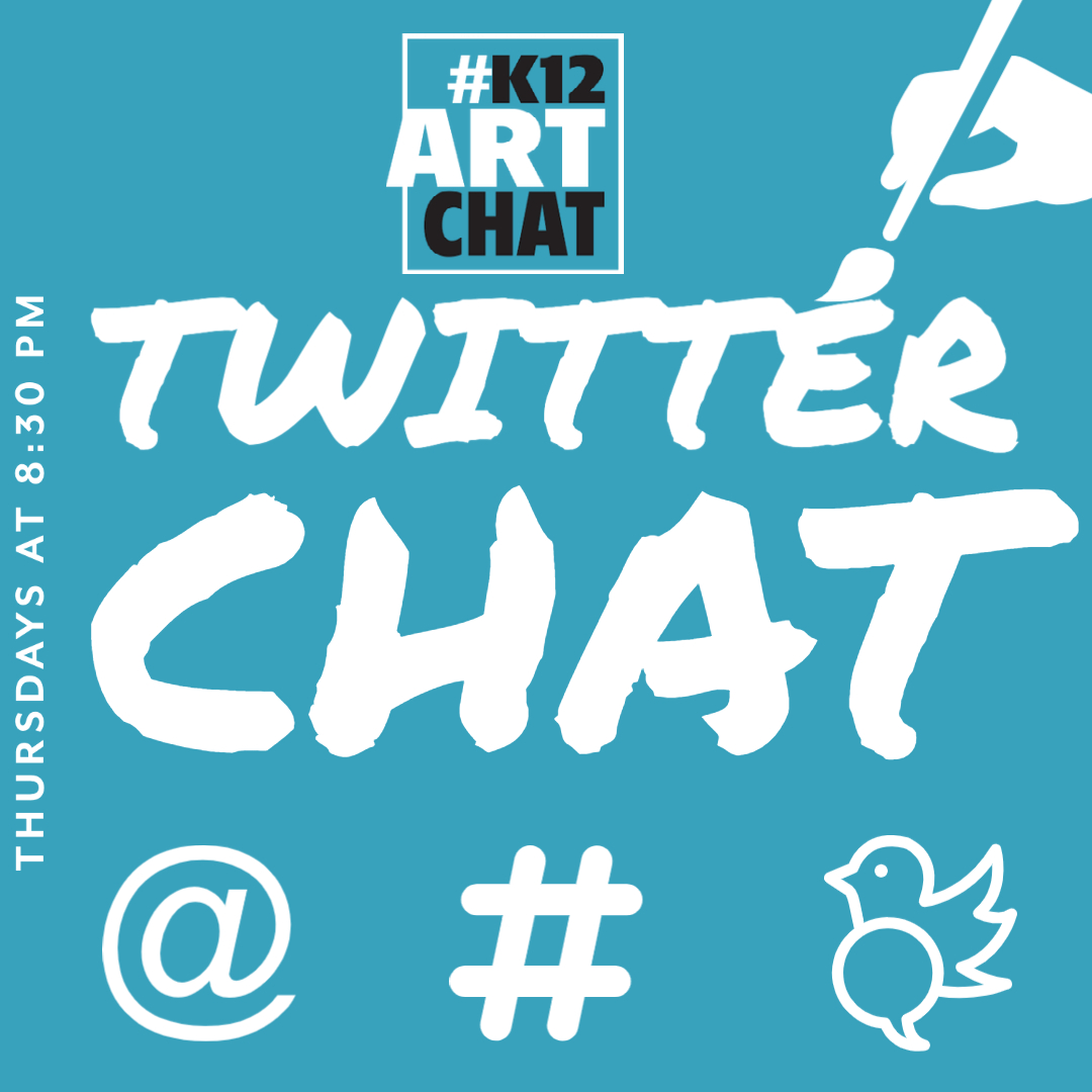 creativitydept's tweet photo. Welcome to #K12ArtChat Twitter Chat. Tonight we have guest host @jameswellsedu talking abt #Createquity &amp; A Fair &amp; Just Art Classroom. https://t.co/ERkr7wVTxx