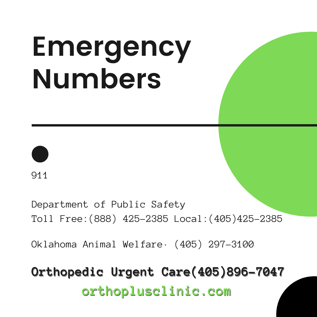 Did you fall thanks to the storm? ❄️ Skip the emergency room and come straight to OrthoPlus for same-day access to orthopedic care. We’re able to deliver an examination, diagnosis and treatment all in one place. Call (405) 896-7047 today! #SkiptheER