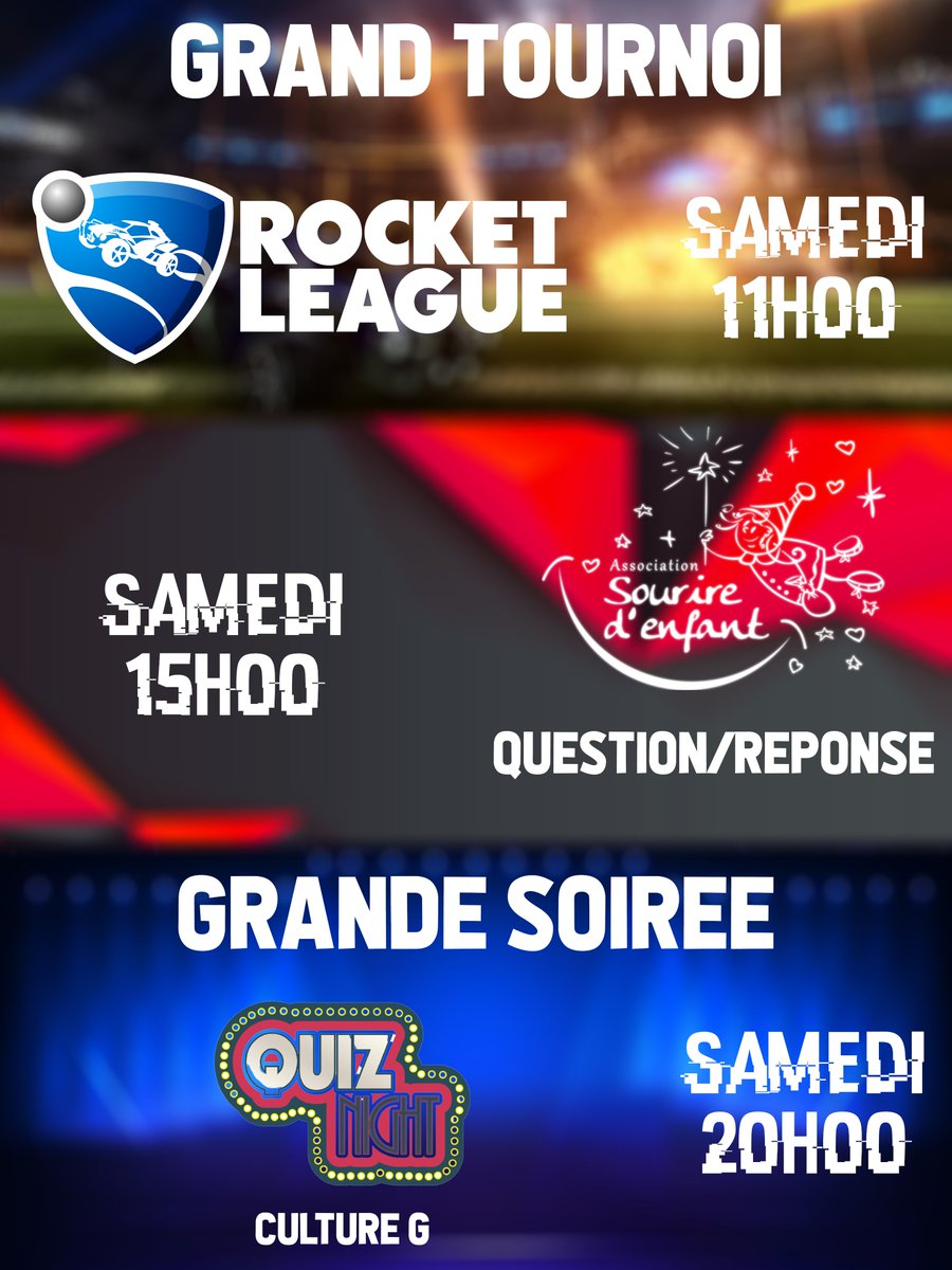 FxEvent's tweet photo. Plus que quelques heure avant le début de l'évènement ! Pour vous faire patienter, voici le programme du week-end 📅 https://t.co/DTYm2qp6Af
