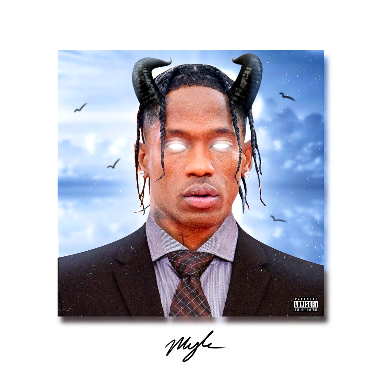 “Horns”
Travis Scott Cover Concept 
Likes and Retweets Appreciated
Tag <a href="/trvisXX/">TRAVIS SCOTT</a>