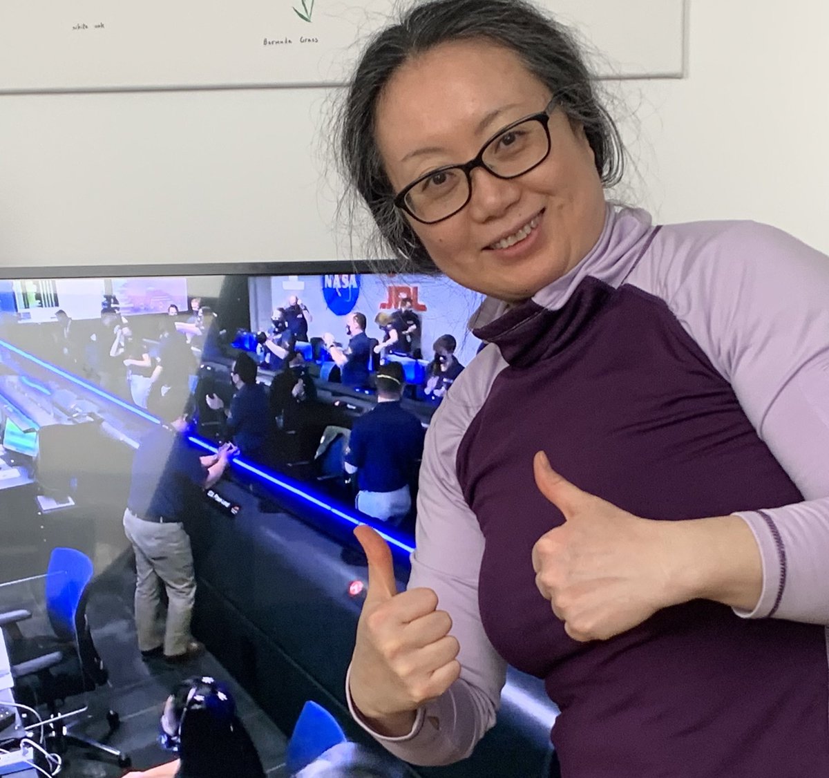 Best touchdown in 2021. #PerseveranceRover Sorry Gronk!