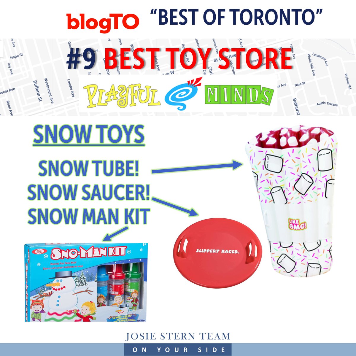 It's February. We are willing to bet you parents of young kids need more Puzzles, books, mindbenders, "Inside" &amp; "Outside" Toys &amp; ESPECIALLY SNOW TOYS!!!  Get them at <a href="/playfulmindsTO/">Playful Minds Toys</a> Shop online or DM them on social! #BlogTOBestOfToronto #BestToyStores 
playfulmindstoys.ca