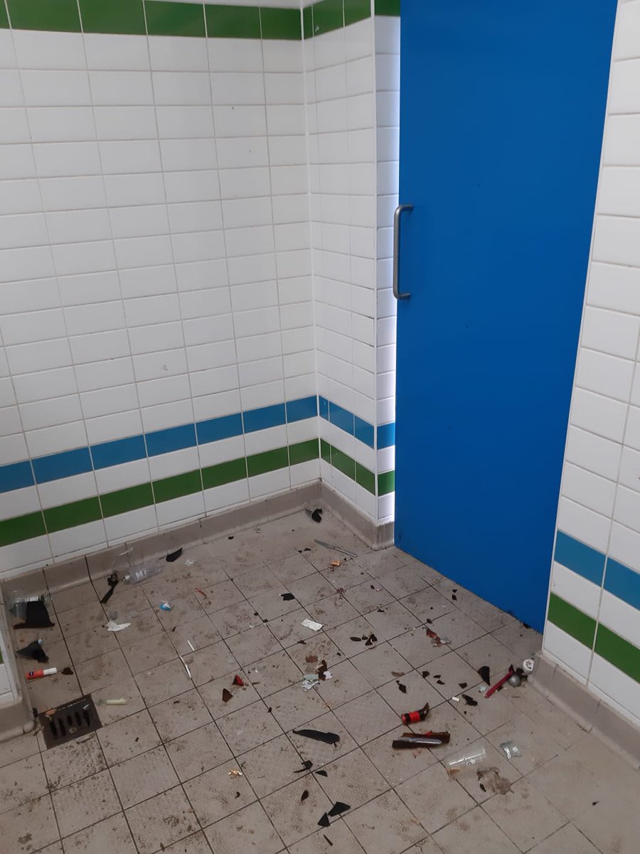 MalvernCops's tweet photo. On the night of the 5/2/21 &amp; 6/2/21 criminal damage was caused to the ladies toilets on the Hanley Rd car park. Did you see/hear anything or heard of anyone saying it was their handy work? If so please contact us quoting Incident No: 00136_I_06022021. https://t.co/xoSZxdCdqU