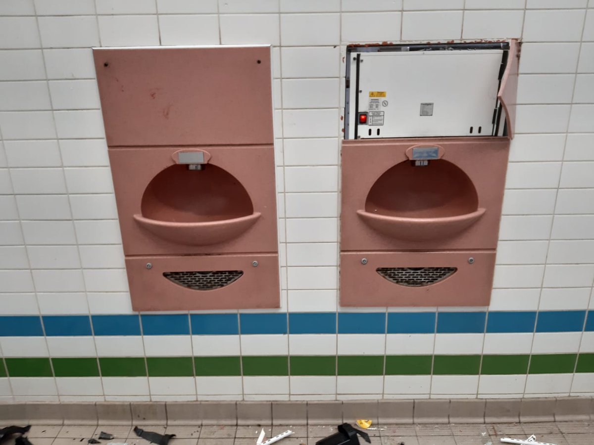 MalvernCops's tweet photo. On the night of the 5/2/21 &amp; 6/2/21 criminal damage was caused to the ladies toilets on the Hanley Rd car park. Did you see/hear anything or heard of anyone saying it was their handy work? If so please contact us quoting Incident No: 00136_I_06022021. https://t.co/xoSZxdCdqU
