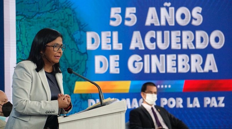 Mtulio21's tweet photo. Venezuela ratifica el Acuerdo de Ginebra de 1966 como único instrumento legal y mecanismo de resolución del conflicto de El Esequibo
@NicolasMaduro

#VenezuelaLibreDeDrogas

https://t.co/6j9RGNwiOd https://t.co/821NT6LXw5
