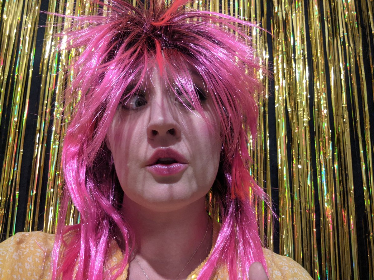MadameOpera's tweet photo. Anybody else cut their own fringe in lockdown and think... I guess I'll just dye it pink and write a show called MADAME CHANDELIER SINGS SONGS FROM THE 80'S?
Streaming Sat Feb 20th 3pm EST
https://t.co/aoqh9RhYgm
#operaontap
#operacomedy
#loveopera
#80s
#comedy https://t.co/SiqL1L8dWC