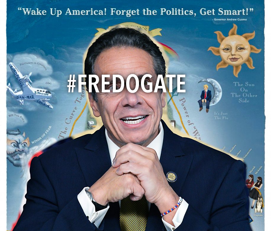 showusyourwork's tweet photo. I hereby christen Andrew Cuomo's latest scandal #FredoGate https://t.co/ksEAfWCZ4g