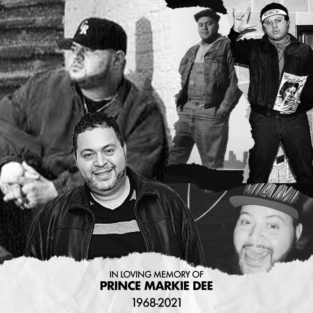 RockTheBells's tweet photo. The Rock The Bells family is heartbroken to learn of the passing of Mark “Prince Markie Dee” Morales earlier today. That voice and his presence can never be replaced. Our thoughts and prayers go out to his loved ones. 🙏🏾🕊 https://t.co/Tn6wSJ6soq