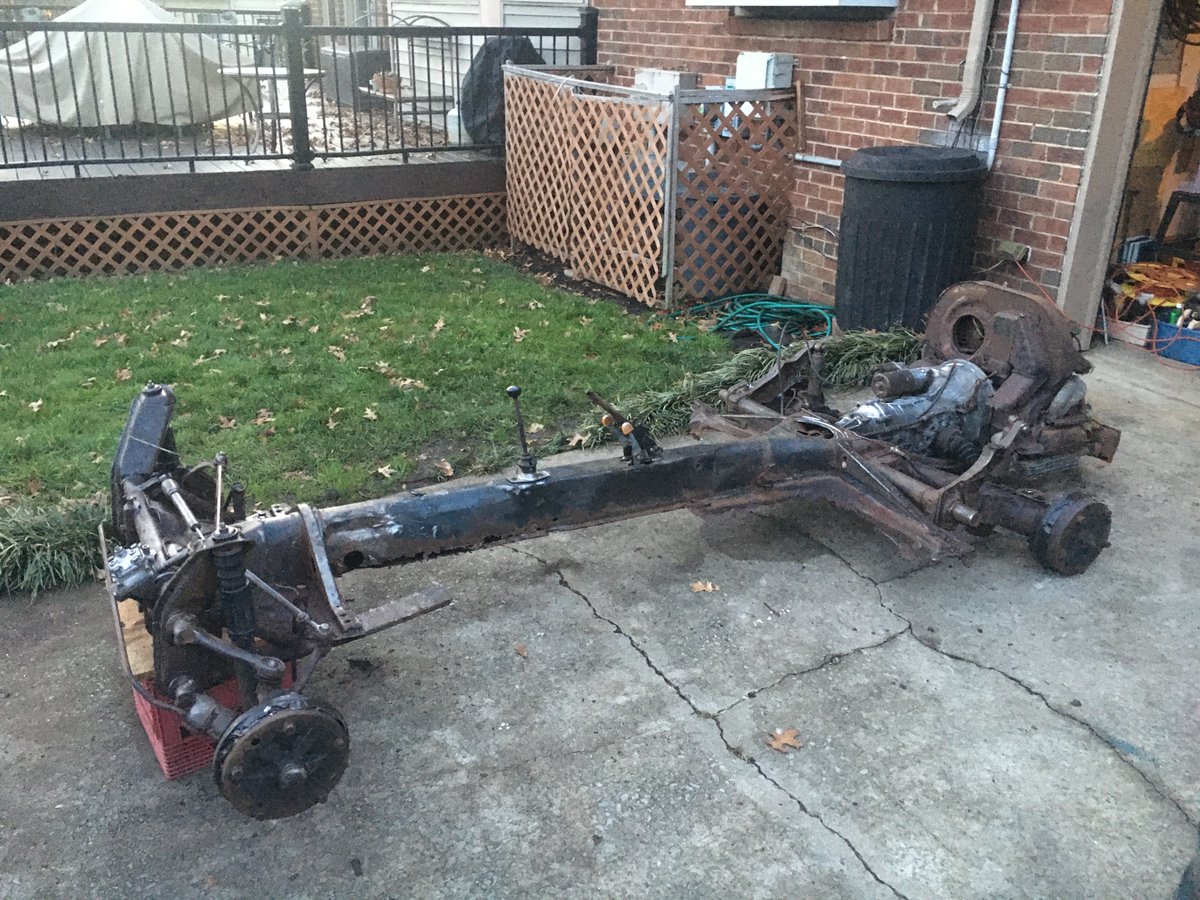 ThomasEFriend's tweet photo. My new restoration project, a 1974 VW thing. Hope to have it on the road by summer. https://t.co/G7AfzjFCSh