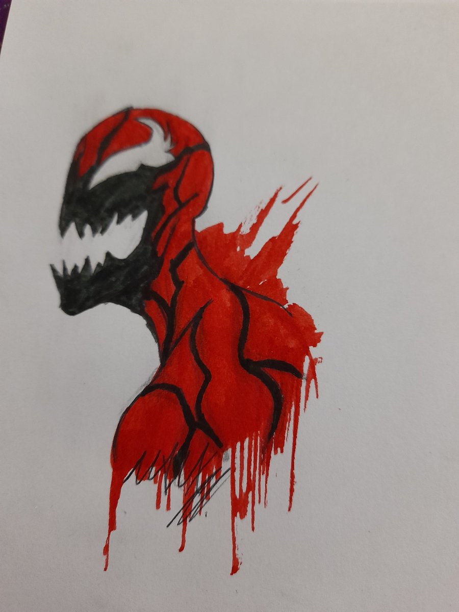 MrSkeletxr's tweet photo. #Carnage #CletusKasady #Marvel #RedVenom https://t.co/zRGJ2AJTsr