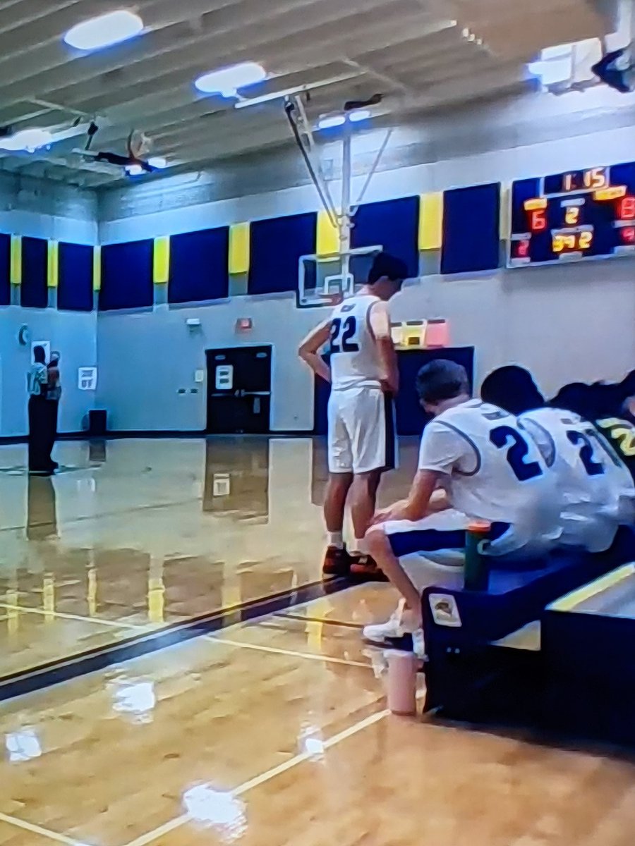 GabrielleKniep's tweet photo. Happy day ♥️ I got to watch a feed of my nephew's middle school basketball game tonight( at the same school I went to). I miss my family guys. Lets get this crap over with. #RobinsonRams  #ILoveNumber22 https://t.co/VlBSYflerw